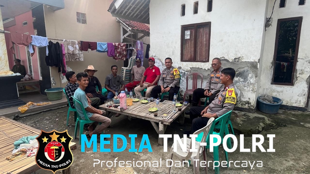 Jaga Jakarta Jaga Bekasi On The Spot, Bhabinkamtibmas Sindangsari Perkuat Kerukunan Warga