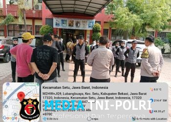 Jaga Jakarta Jaga Bekasi, Police Go to School Polsek Setu Tanamkan Karakter Positif kepada Pelajar