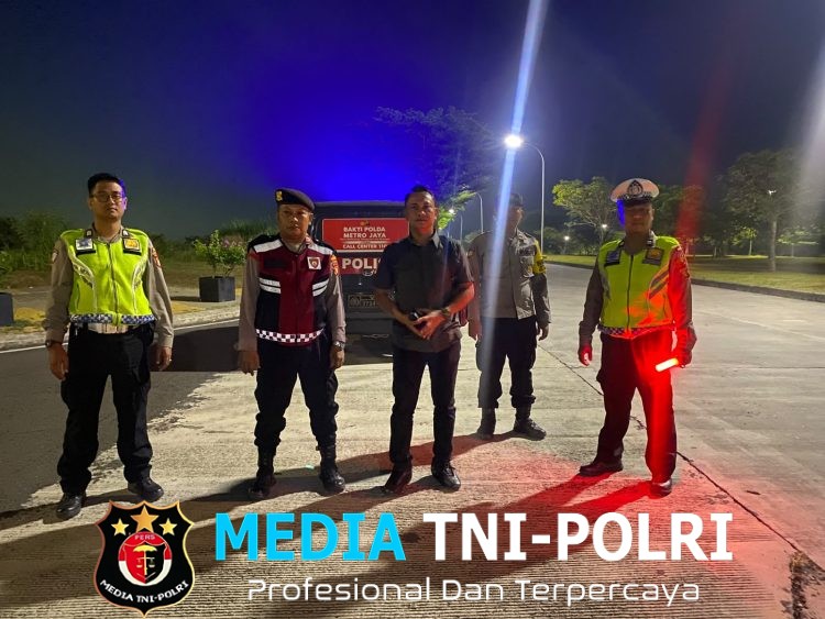 Jaga Jakarta Jaga Bekasi, Patroli Polsek Cikarang Pusat Perkuat Pencegahan Kejahatan Jalanan