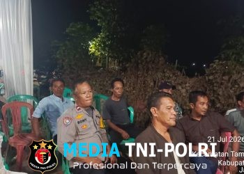 Jaga Jakarta Jaga Bekasi, Polsek Babelan Amankan Hiburan Jaipongan di Buni Bakti