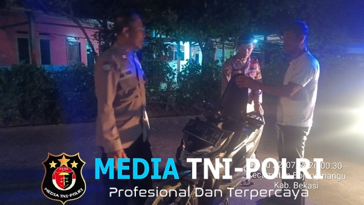 Jaga Jakarta Jaga Bekasi, Patroli Biru Polsek Bojongmangu Jangkau Kawasan GIIC dan Jalur Sukamukti