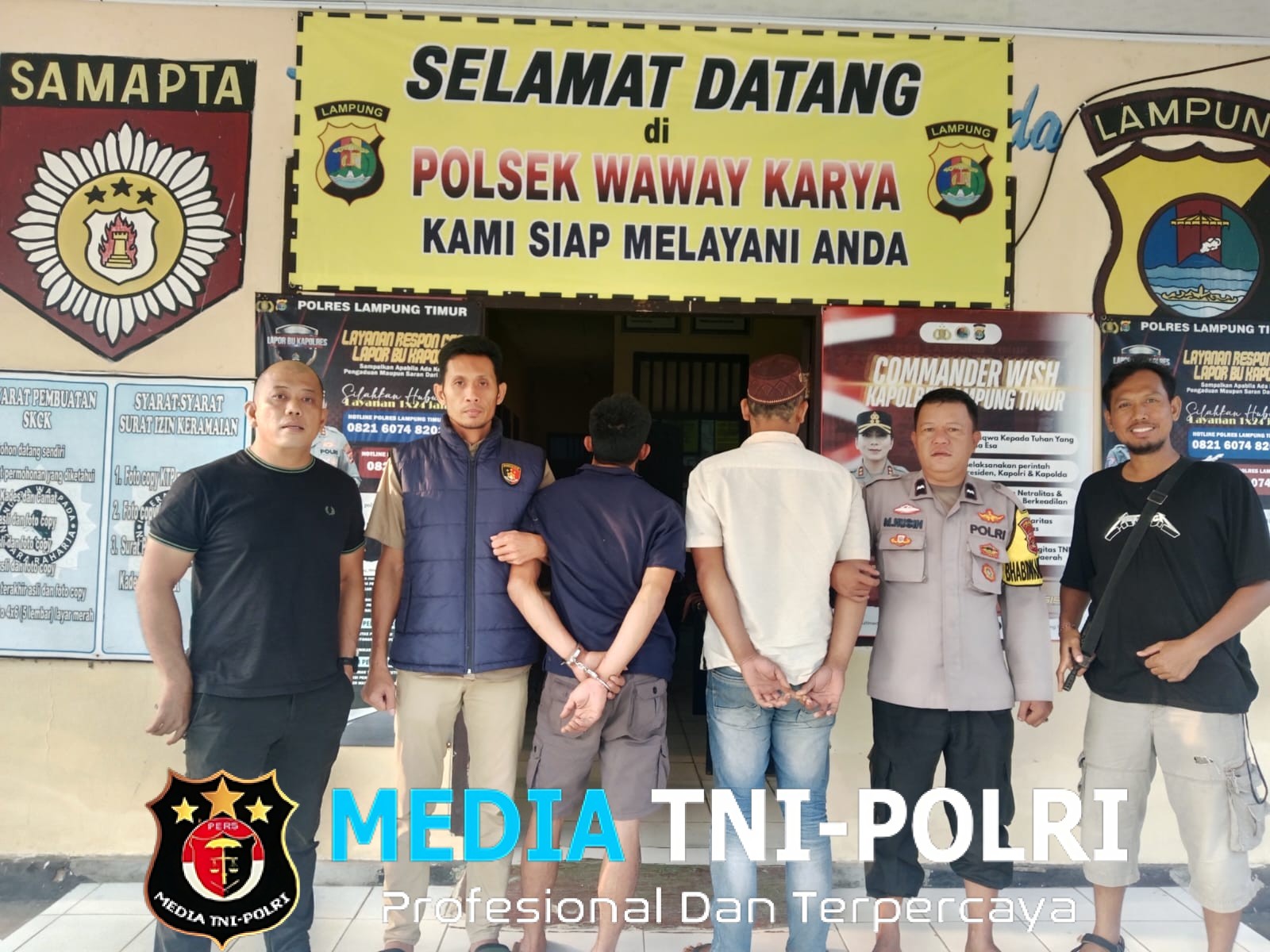 Tekab 308 Presisi Polsek Waway Karya Bersama Polres Lampung Timur Ungkap Kasus Pencurian dengan Pemberatan dan Penadahan