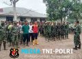 Komandan SSK Satgas TMMD Ke-129 Kodim 1707/Merauke Tekankan Disiplin dan Semangat Kerja