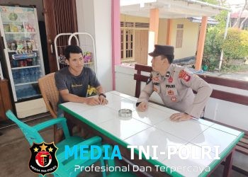 Patroli Rutin Polsek Menjalin Perkuat Keamanan dan Ajak Warga Jaga Kamtibmas