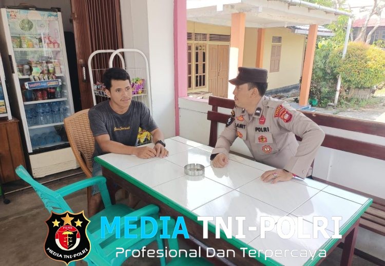 Patroli Rutin Polsek Menjalin Perkuat Keamanan dan Ajak Warga Jaga Kamtibmas