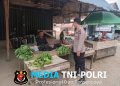 Polisi Hadir di Tengah Aktivitas Pedagang Sayur, Sampaikan Imbauan Cegah Kriminalitas