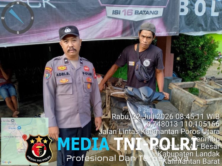 Polisi Humanis Sapa Warga Saat Patroli Siang, Perkuat Silaturahmi dan Jaga Kamtibmas Tetap Kondusif