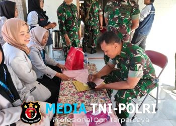 Setetes Darah untuk Sesama, TMMD Sengkuyung Boyolali Berhasil Himpun 30 Kantong Darah
