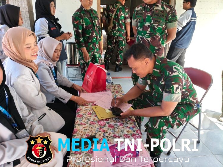 Setetes Darah untuk Sesama, TMMD Sengkuyung Boyolali Berhasil Himpun 30 Kantong Darah