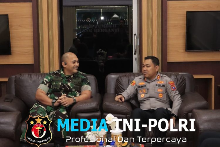 Perkuat Sinergi TNI-Polri, Kapolres Langkat Silaturahmi dengan Dandim 0203/Langkat