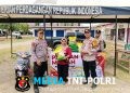 Polsek Simpang Pematang dan Polsek Mesuji Timur Gelar Gerakan Pangan Murah di Masing Masing Wilayah, Sediakan Beras SPHP Terjangkau Bagi Masyarakat