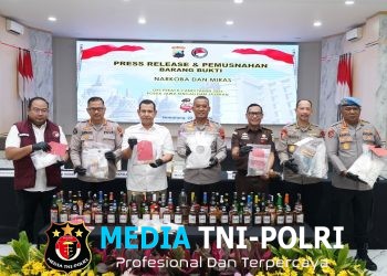Ops Pekat II Candi 2026 Berhasil, Dit Resnarkoba Polda Jateng Ungkap 198 Kasus Narkoba dan 2.112 Kasus Miras, Selamatkan 66 Ribu Jiwa