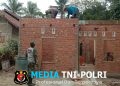 Semangat Gotong Royong Tak Surut, Pembangunan RTLH Karya Bakti TNI di Bukit Murau Terus Dikebut