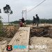 Pembangunan Jembatan Gantung Karya Bakti TNI AD 2026 di Desa Pulau Aro Berjalan Lancar