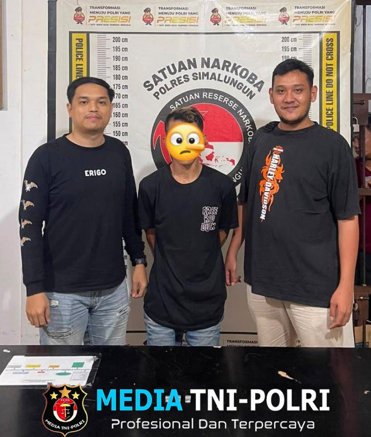 Gerak Cepat Polsek Gunung Malela Bekuk Pelaku Penyalahgunaan Sabu di Rumah Kos