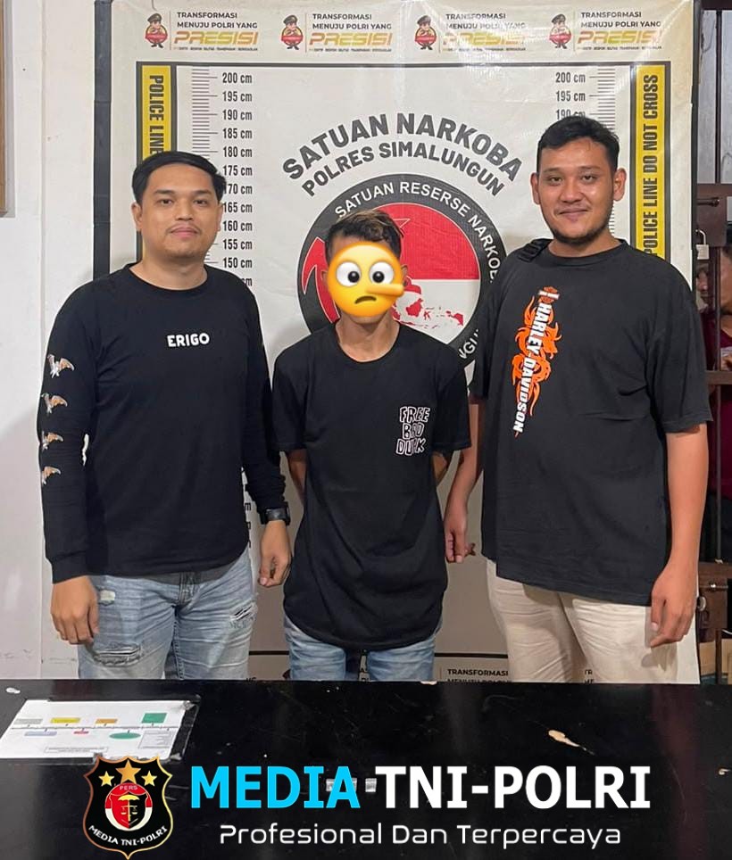 Gerak Cepat Polsek Gunung Malela Bekuk Pelaku Penyalahgunaan Sabu di Rumah Kos