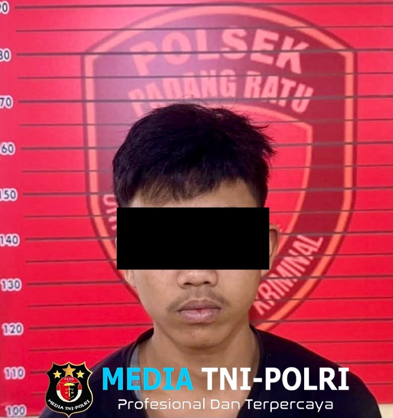 Tekab 308 Presisi Polsek Padang Ratu Ungkap Kasus Pencurian Rumah, Pelaku Dibekuk Kurang dari 6 Jam