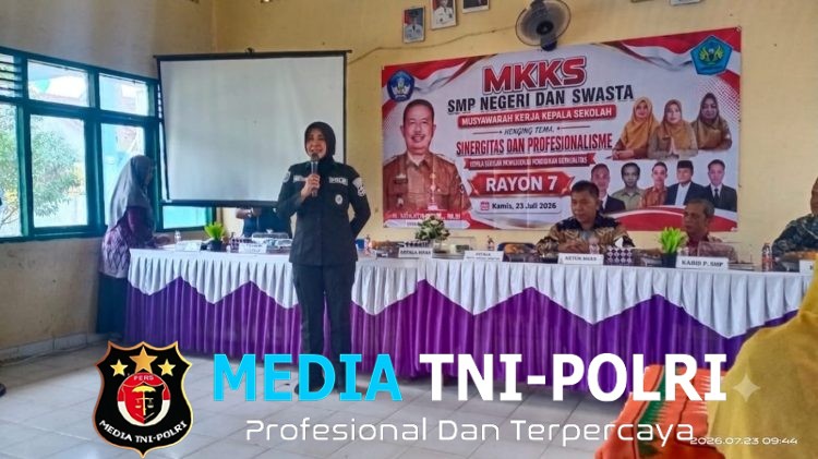 Polres Lampung Utara Berikan Penyuluhan Bullying dan Judi Online kepada Kepala Sekolah se-Lampung Utara