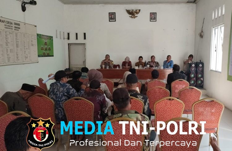 JAGA JAKARTA JAGA BEKASI, Rapat Minggon Karangreja Perkuat Sinergi Menjelang Pilkades