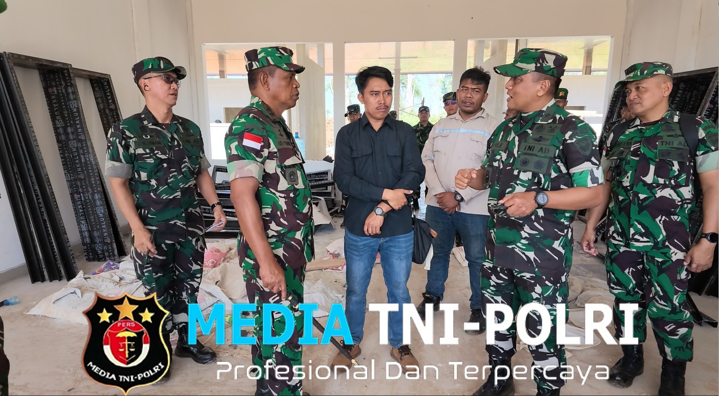 Pangdam XXIV/MT Tinjau Pembangunan Yonif TP 817/Aoba dan Markas Brigif 83/Bugodi, Pastikan Kesiapan Infrastruktur Pertahanan Berjalan Optimal