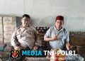 JAGA JAKARTA JAGA BEKASI, Bhabinkamtibmas Sukabungah Ajak Warga Tingkatkan Poskamling