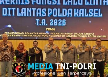 Internalisasi Polantas KARIB, Rakernis Polda Kalsel 2026 Hadirkan Motivator Nasional