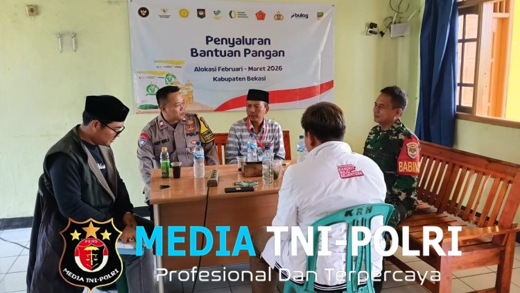 Jaga Jakarta Jaga Bekasi, Bhabinkamtibmas Kedungwaringin Perkuat Koordinasi Jelang Pilkades Karangharum