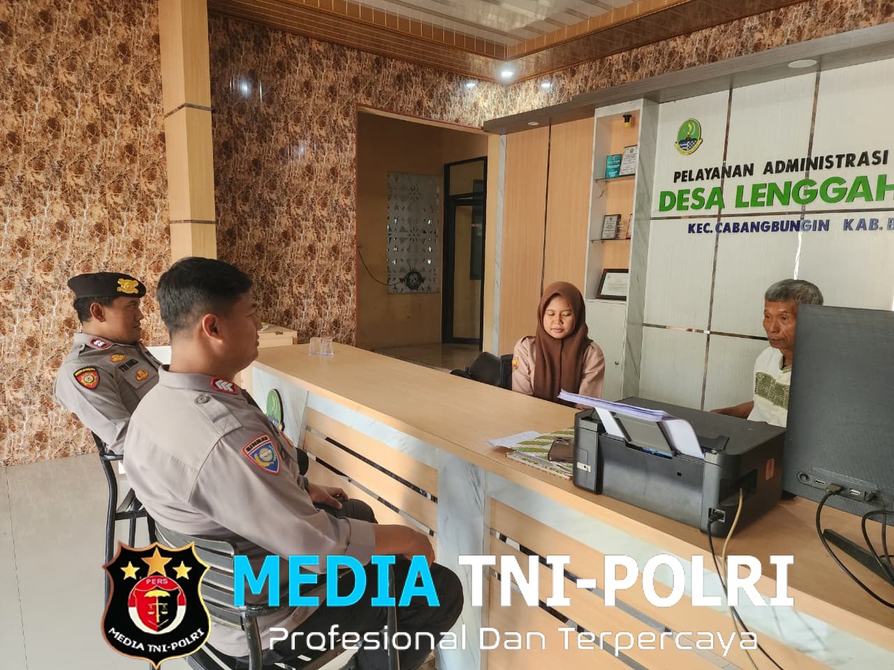 Jaga Jakarta Jaga Bekasi, Polsek Cabangbungin Ajak Warga Lenggah Jaya Perkuat Keamanan Lingkungan