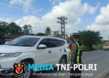 Sat Lantas Polres Tulang Bawang Barat Laksanakan Pam Rawan Siang, Ciptakan Rasa Aman di Siang Hari