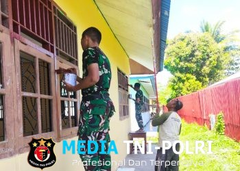 Peran TNI AD Hadirkan Harapan Baru, Laboratorium IPA SMP Negeri Urumb Mulai Tampil Indah