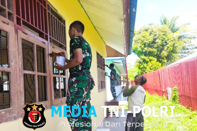 Peran TNI AD Hadirkan Harapan Baru, Laboratorium IPA SMP Negeri Urumb Mulai Tampil Indah