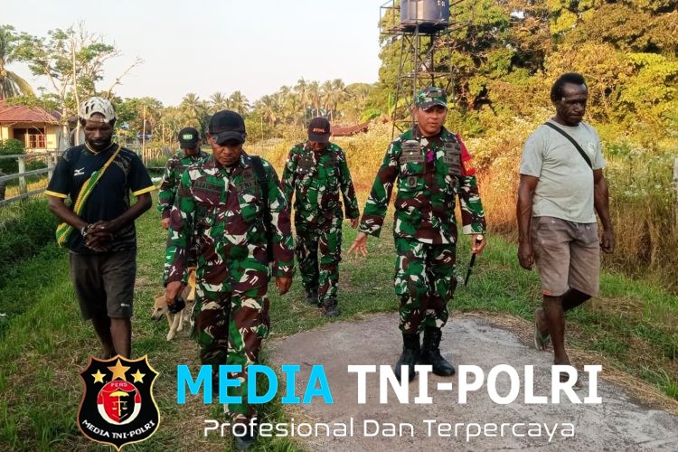 Pantau Langsung Progres Letkol INF Bayu Prabowo Tegaskan Pembangunan Untuk Kesejahteraan Warga Wanam