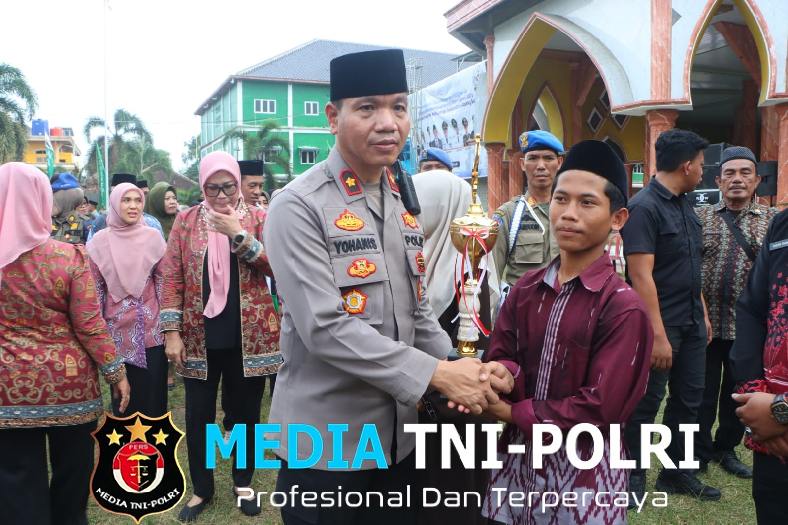 Wakapolres Lampung Utara Hadiri Penutupan MTQ ke-45, Berlangsung Aman dan Kondusif