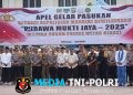 Jaga Jakarta Jaga Bekasi, Polres Metro Bekasi Gelar Pasukan Operasi Wibawa Mukti Jaya 2026