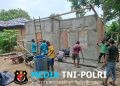 Gotong Royong TNI dan Warga Masuki Tahap Akhir, RTLH Bapak Yahya di Desa Penarun Mulai Tampakkan Hasil