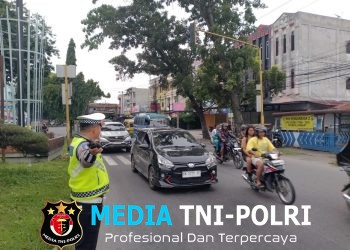 Sat Lantas Polres Langkat Intensifkan Gatur Lalin Pagi, Kapolres Apresiasi Kinerja Personel