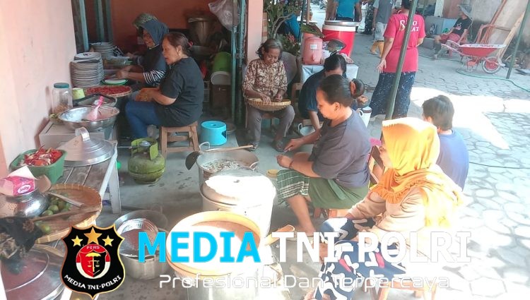 Aksi Nyata Semangat Memasak Para Ibu-ibu, Warnai TMMD Sengkuyung Tahap III TA 2026 Kodim 0735 Surakarta