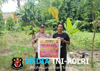 Polsek Menjalin Intensifkan Patroli dan Sosialisasi Pencegahan Karhutla kepada Warga