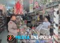 Jaga Kamtibmas Tetap Kondusif, Personel Subsektor Sompak Sambangi Pasar