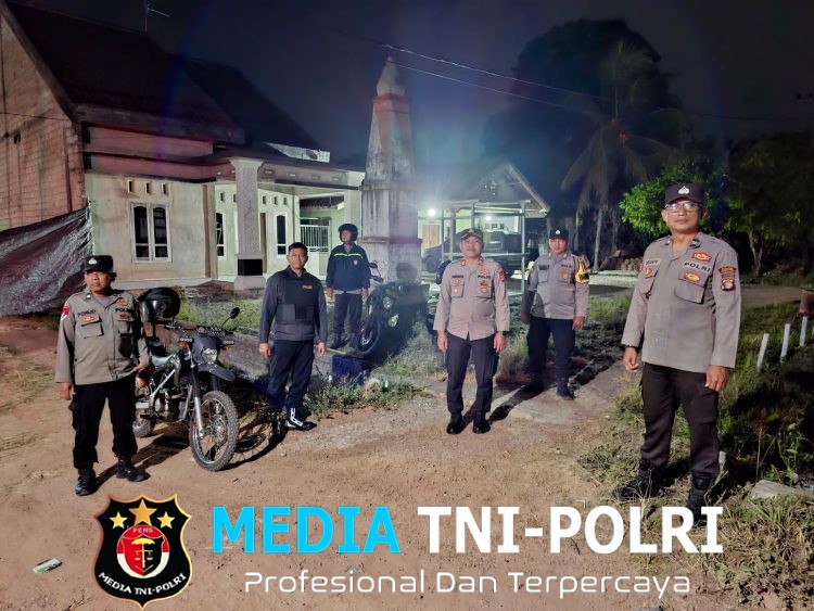 Polres Lampung Tengah Bersama Polsek Jajaran Gencarkan Patroli KRYD, Jaga Kamtibmas Tetap Kondusif
