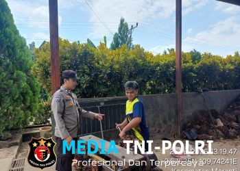 Dekat dengan Masyarakat, Patroli Dialogis Polsek Meranti Sasar Aktivitas di RAM Sawit