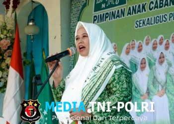 Wakil Bupati Pringsewu Umi Laila Sampaikan Pesan Moral Pada Pengajian Triwulan Fatayat NU Pagelaran