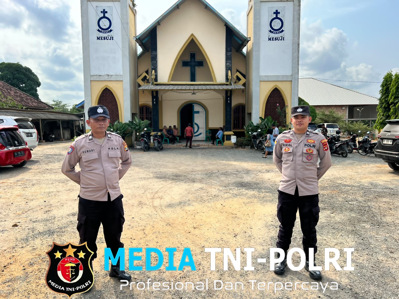 Dipimpin Waka Polres Mesuji, Personil Siaga Kompi III Gelar Patroli Menyeluruh dan Pengamanan Tempat Ibadah