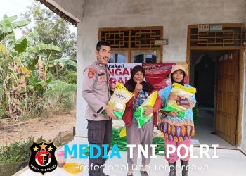 Polsek Tanjung Raya dan Polsek Simpang Pematang Gelar Gerakan Pangan Murah