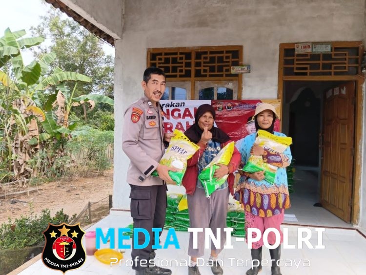 Polsek Tanjung Raya dan Polsek Simpang Pematang Gelar Gerakan Pangan Murah