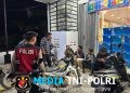 KRYD Malam Libur, Tim Resmob Polres Simalungun Sisir Pintu Tol Sinaksak Cegah Geng Motor dan Balap Liar