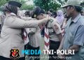 Wakil Bupati Pringsewu Umi Laila Lantik Pramuka Garuda Kwarcab Pringsewu