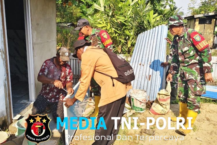 Gotong Royong TNI, Mahasiswa dan Warga, Rehabilitasi Gereja Serta Pembangunan MCK di Serapu