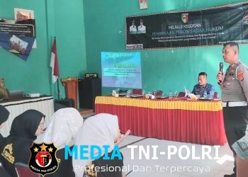 Satlantas Polres Tanggamus Edukasi Warga Lewat Pembinaan Pekon Sadar Hukum di Gisting
