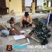 Pengabdian Nyata TNI AD, Melalui Gotong Royong Rehabilitasi SMP Negeri Urumb Hampir Rampung